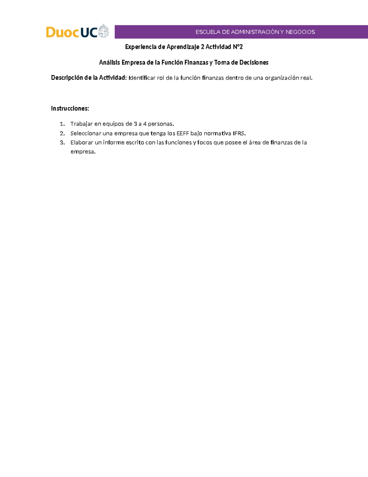 Ra Act Analisis Empresa Contabilidad De Costos Escuela De Administraci N Y Negocios Studocu