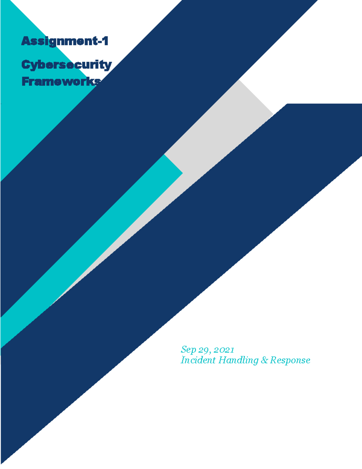 cyber security assignment 1