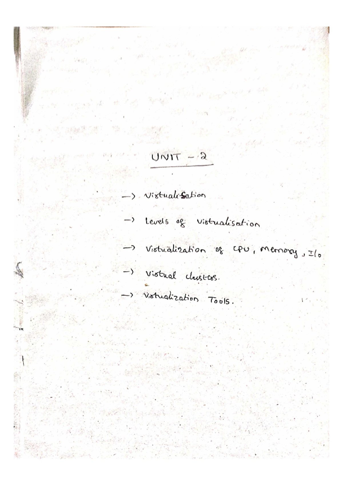CC UNIT 5 - Practice meterial of cc unit 5 - UNIT 5 Evaluation of ...