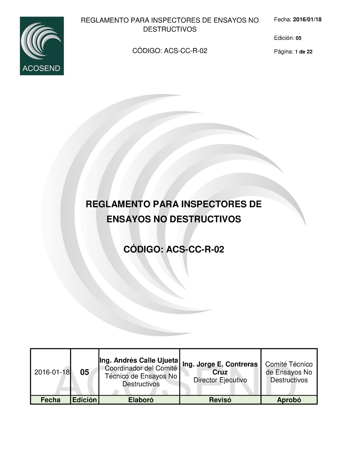 Une En Iso 9712 Une Iso 9712 Reglamento Para Inspectores De Ensayos No Destructivos CÓdigo 3390