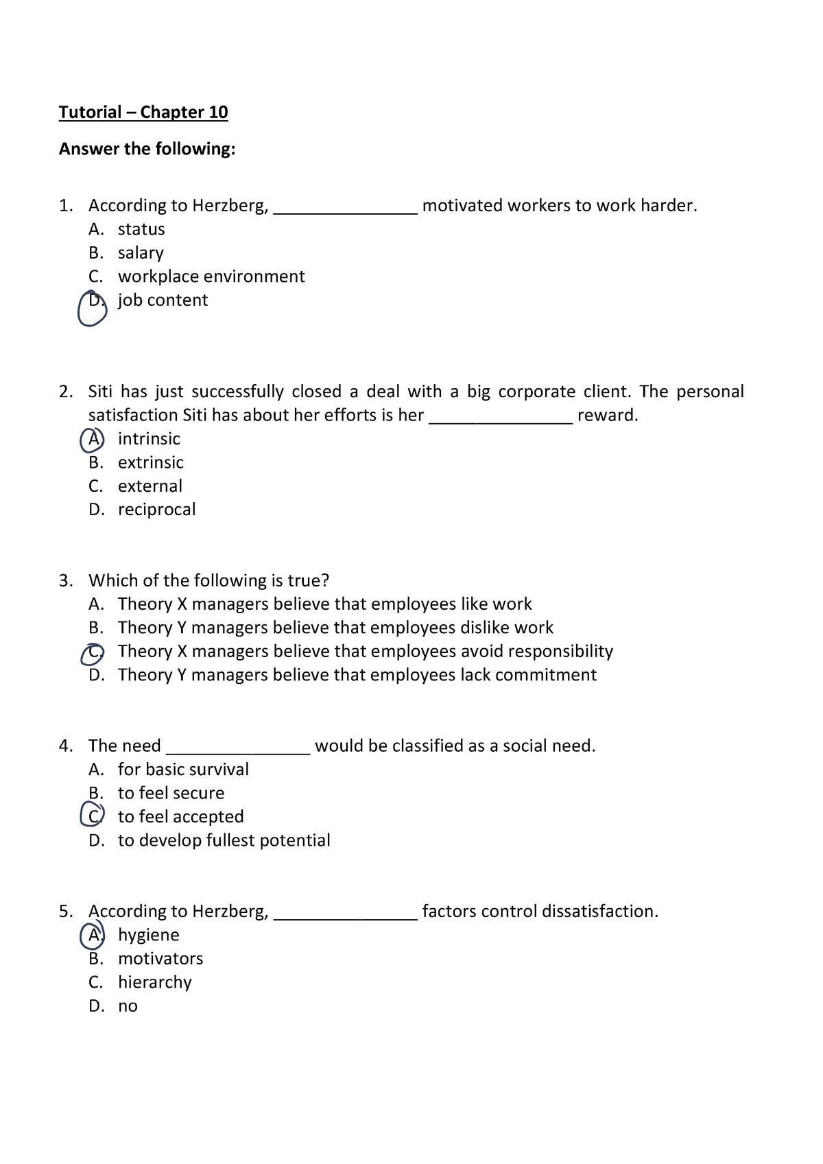 Chapter 10 Tutorial 4fd2b217a2cd3905e3bca1a9c0fb3f51 - Tutorial ...