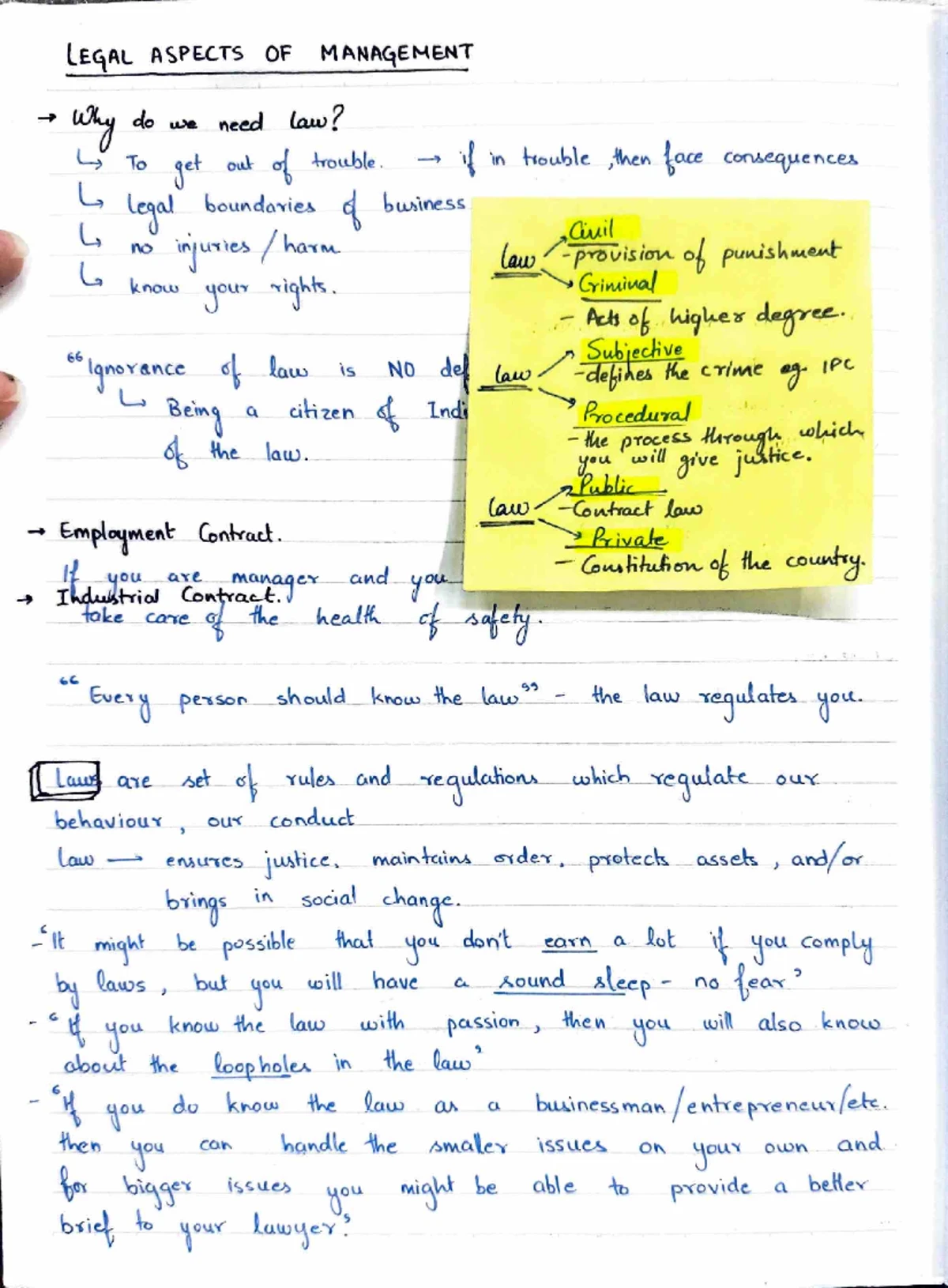 Unit-13 - Good - UNIT 13 CONTRACT MANAGEMENT Structure 13 Objectives 13 ...