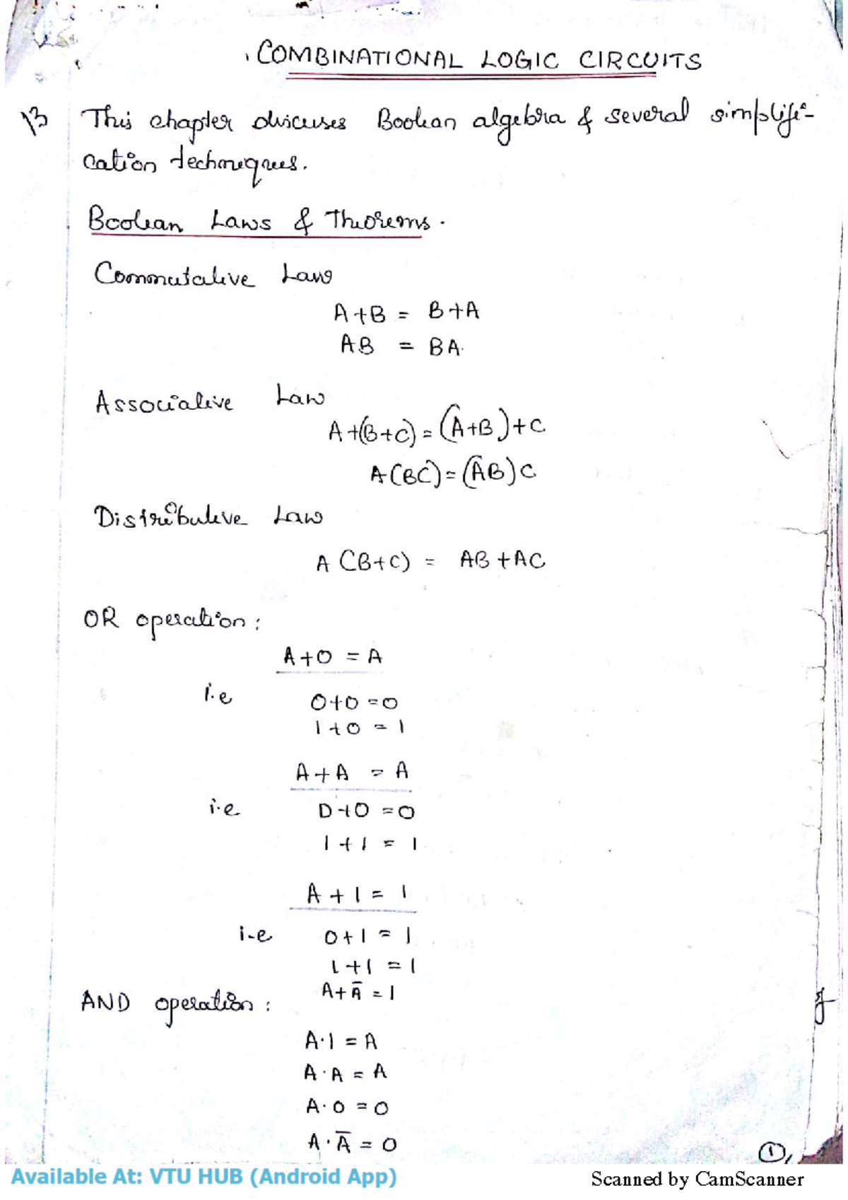 Ade module 1 notes - Computer Science - Studocu