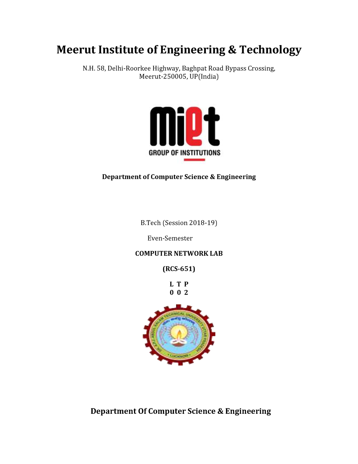 CN Lab Manual - All Practical Of Computer Network Labs - Meerut ...