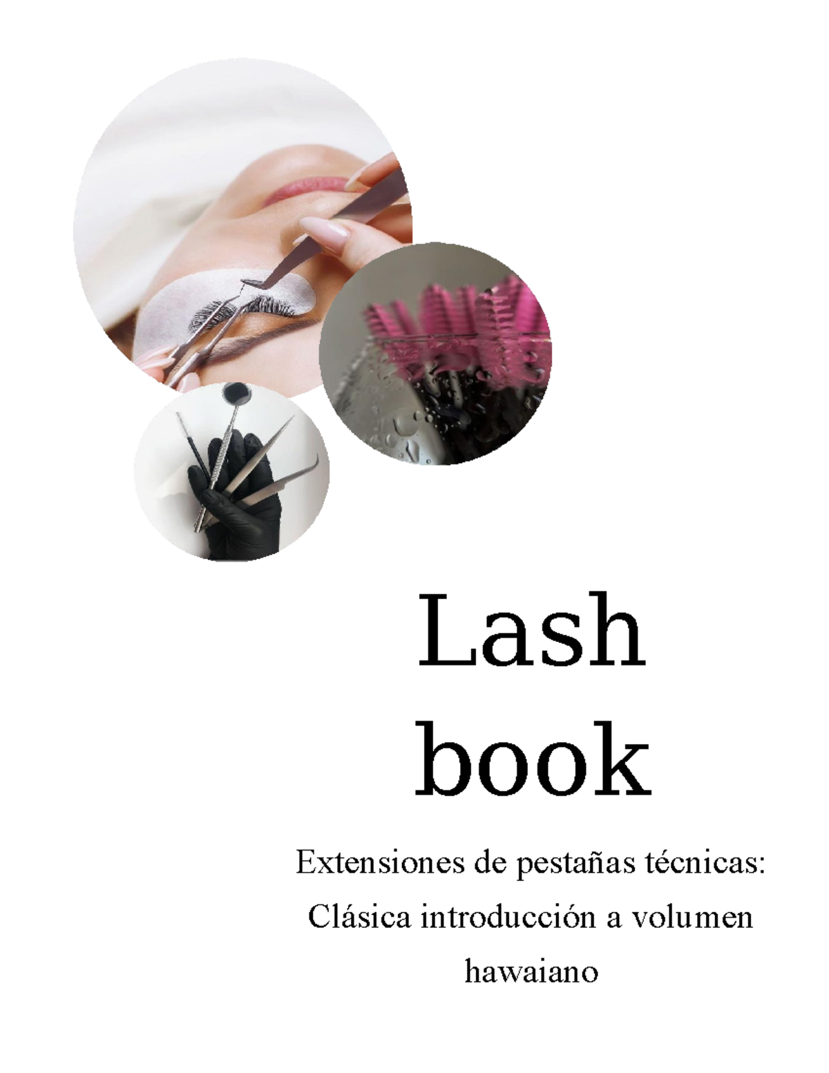 Lash bok - Lash book Extensiones de pestañas técnicas: Clásica ...