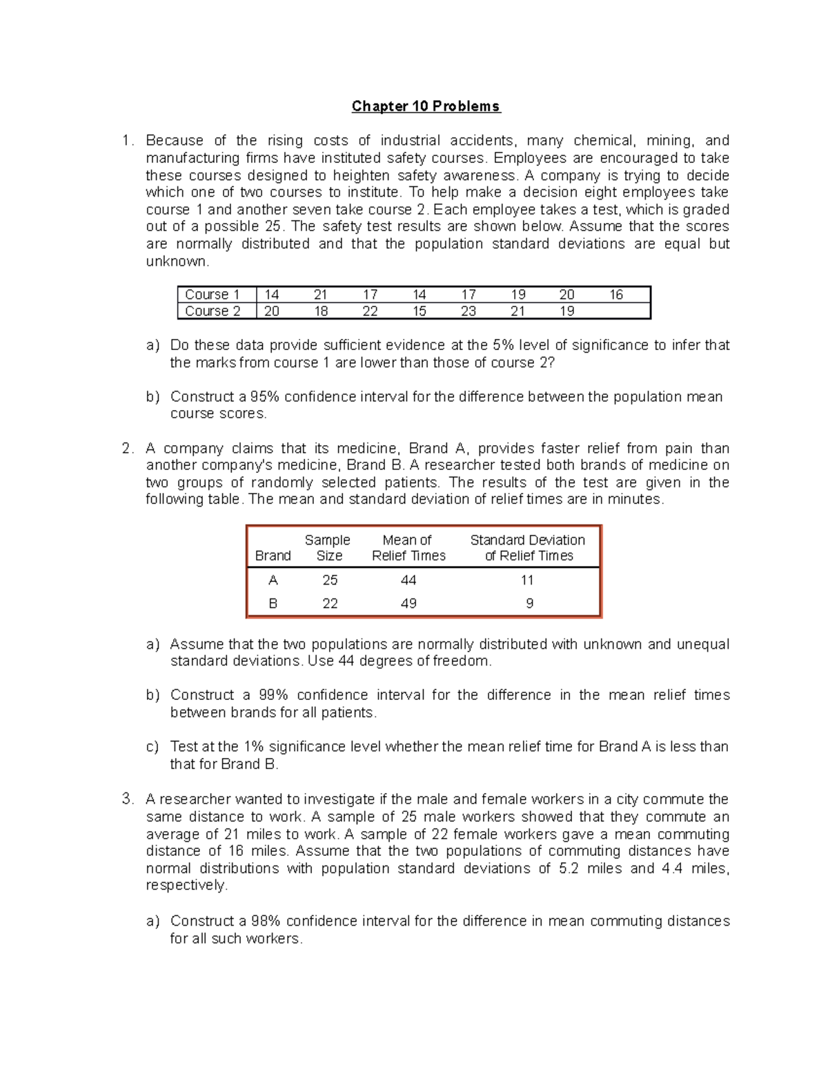 Chapter 10 Handout - Chapter 10 Problems Because Of The Rising Costs Of ...