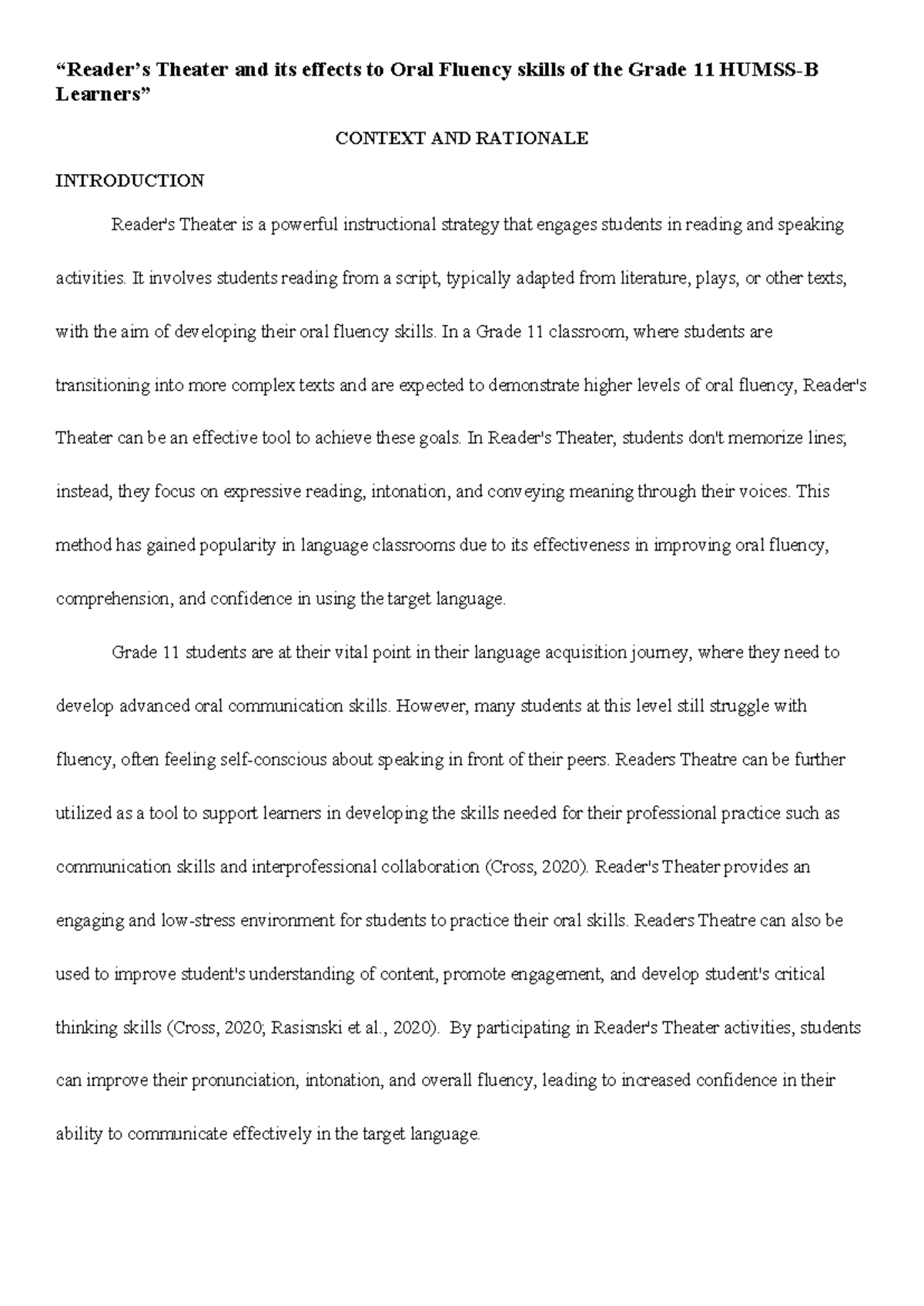 Readers Theater Action Research Reader s Theater And Its Effects To readers-theater-action-research-reader-s-theater-and-its-effects-to