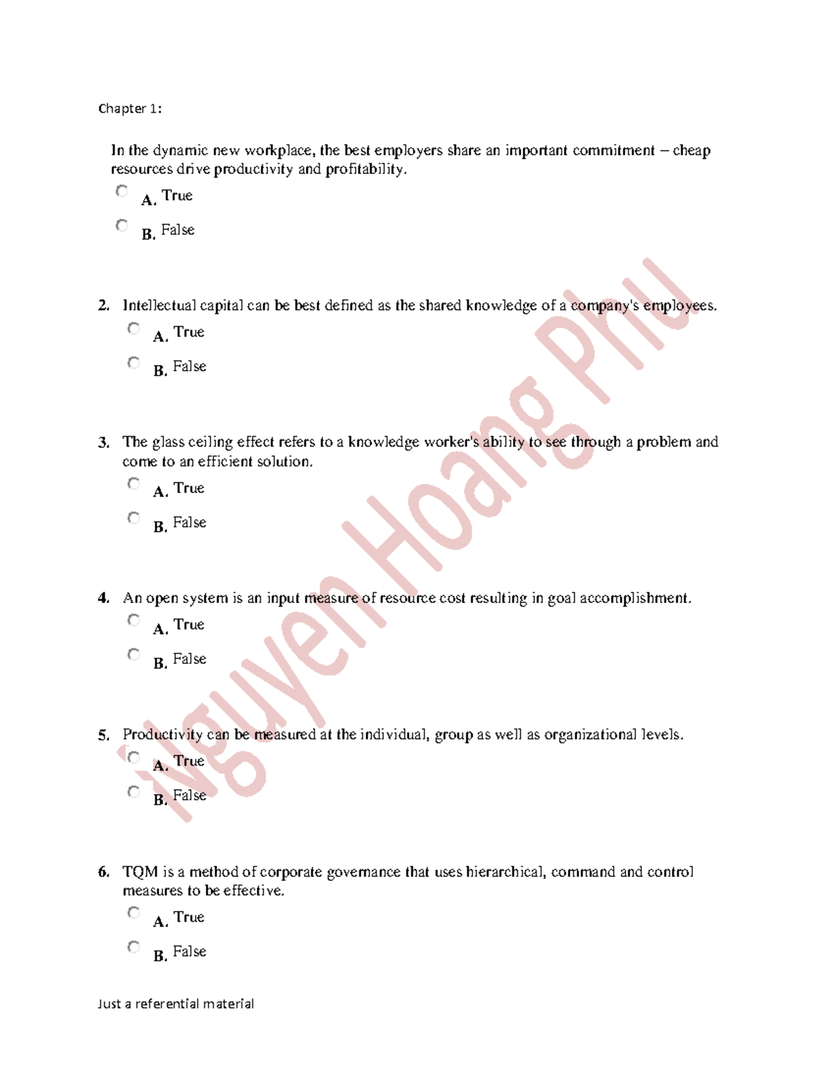 Mana Quizz - Chp 1 - Chapter 1: In the dynamic new workplace, the best ...