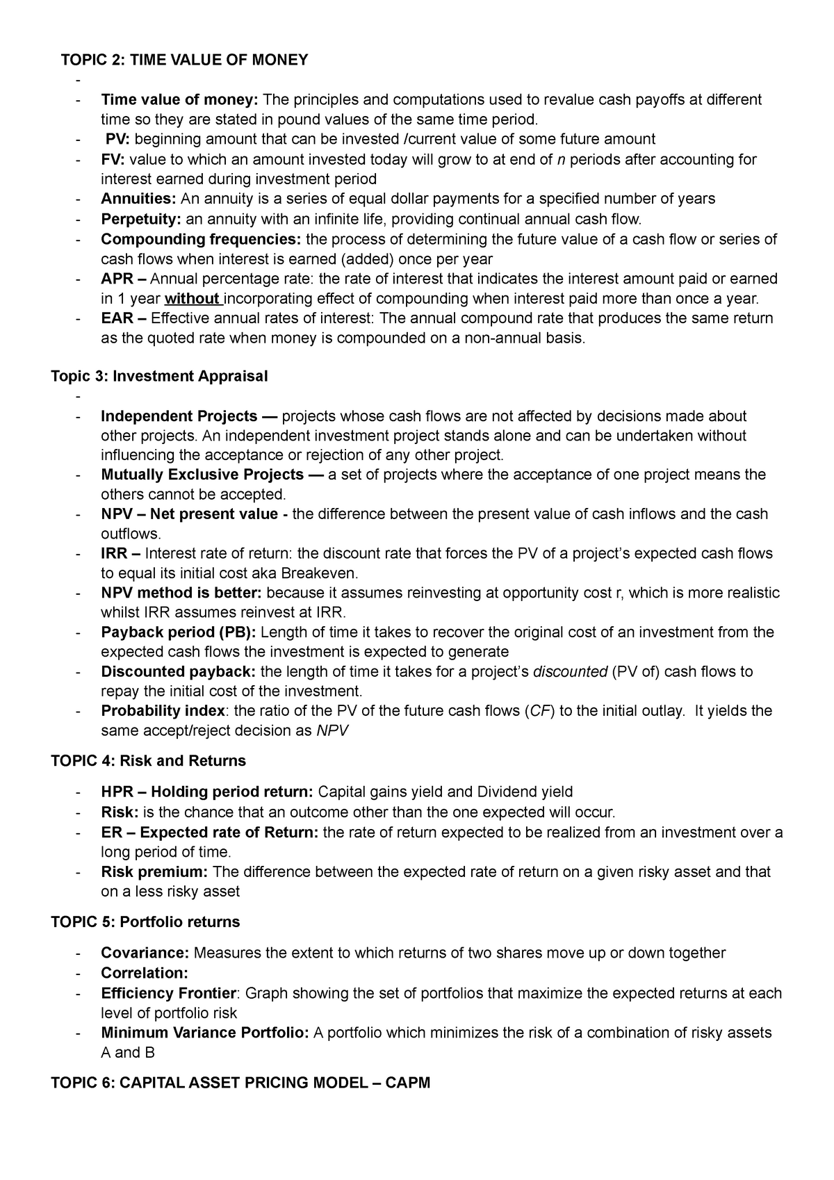 principles-and-finance-note-topic-2-time-value-of-money-time-value