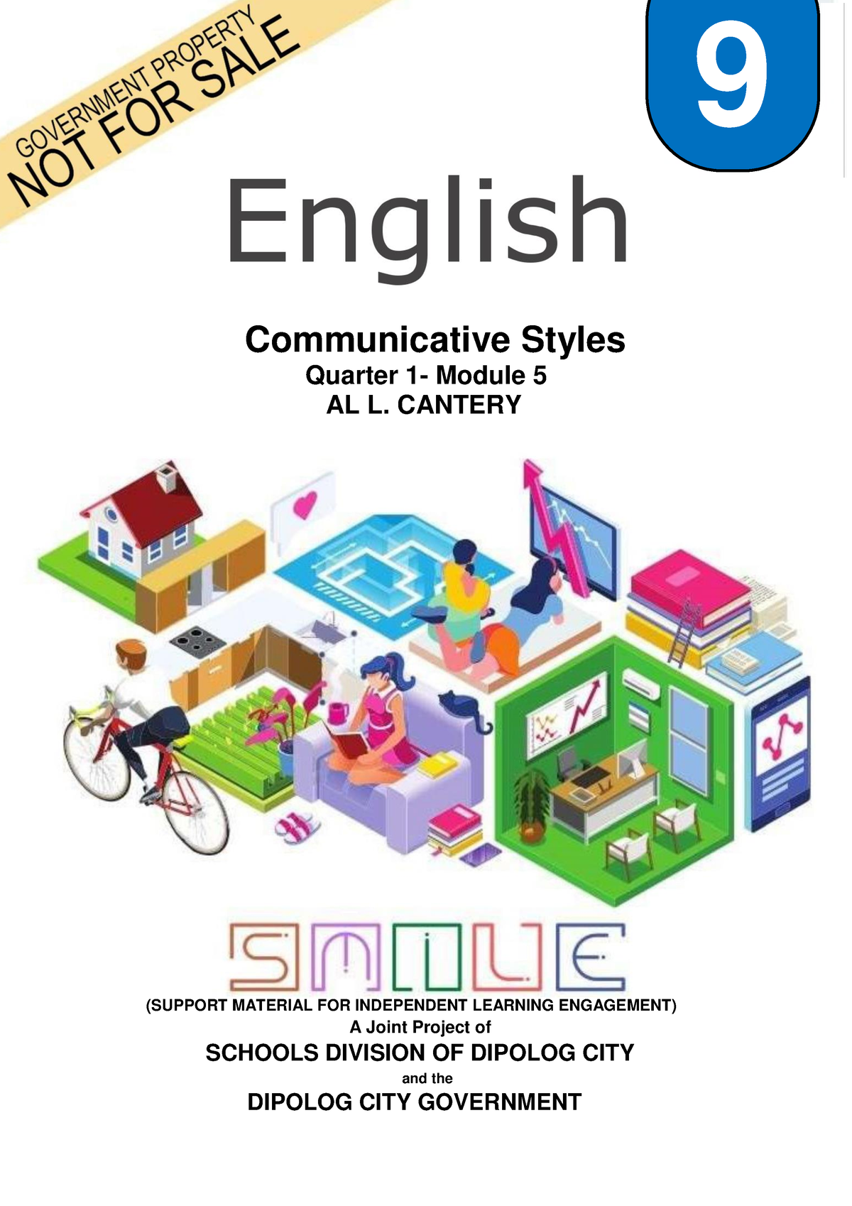 English 9 Quarter 1 Module 5 For Printing Communicative Styles Quarter 1 Module 5 Al L 5406