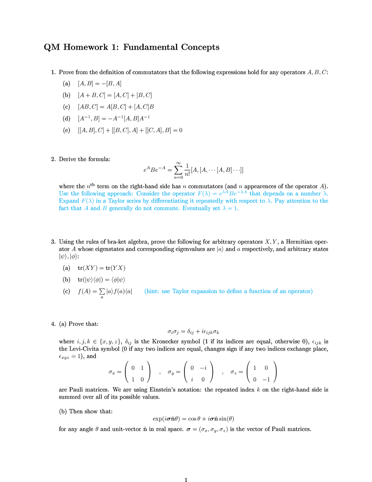 Homework 01 Questions Studocu