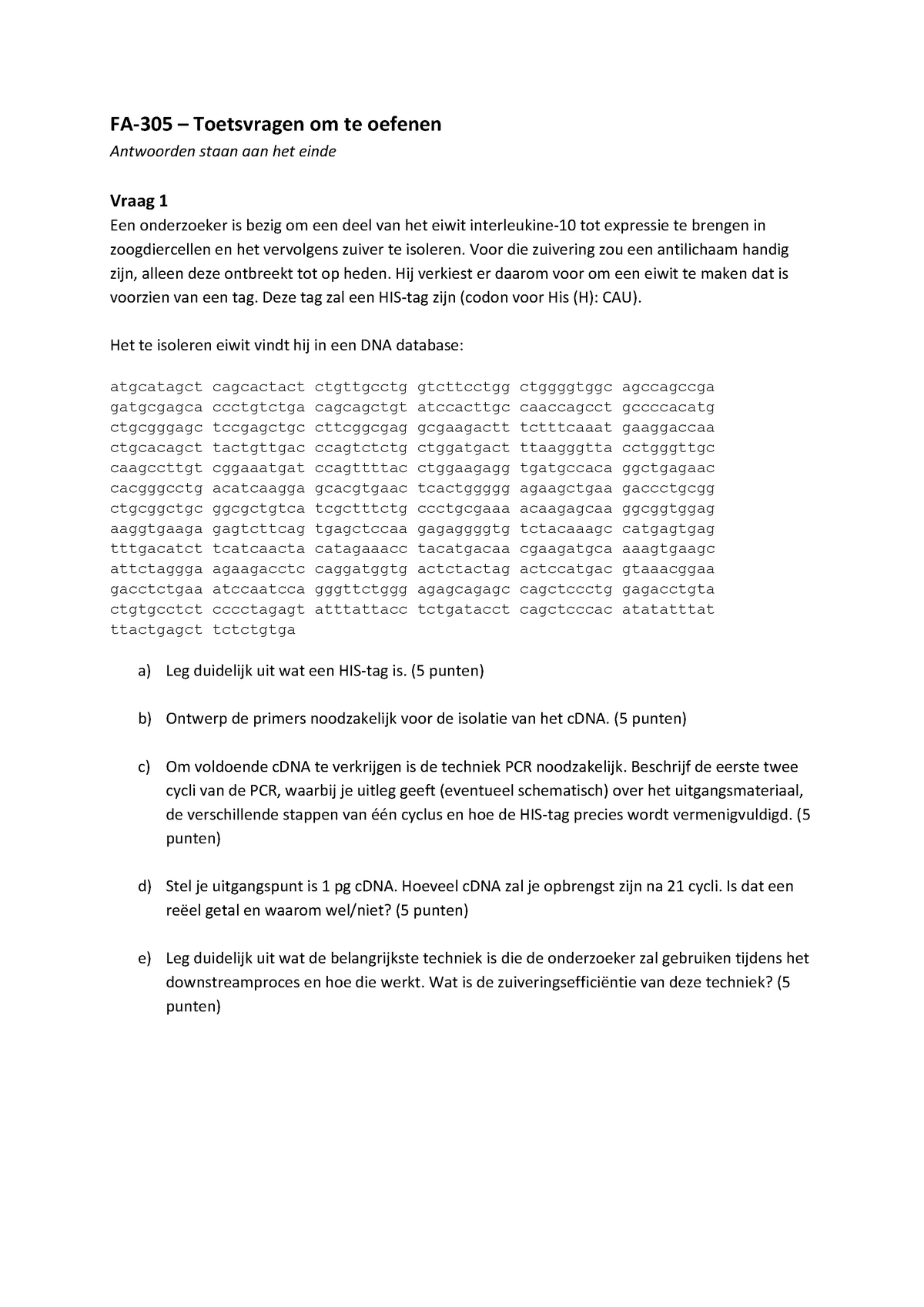 Oefenvragen Voorbeeldvragen Voor Het Tentamen Zijn Opgenomen In Dit Oefententamen Warning Tt Undefined Function 32 Warning Tt Undefined Function 32 Fa 305 Studeersnel