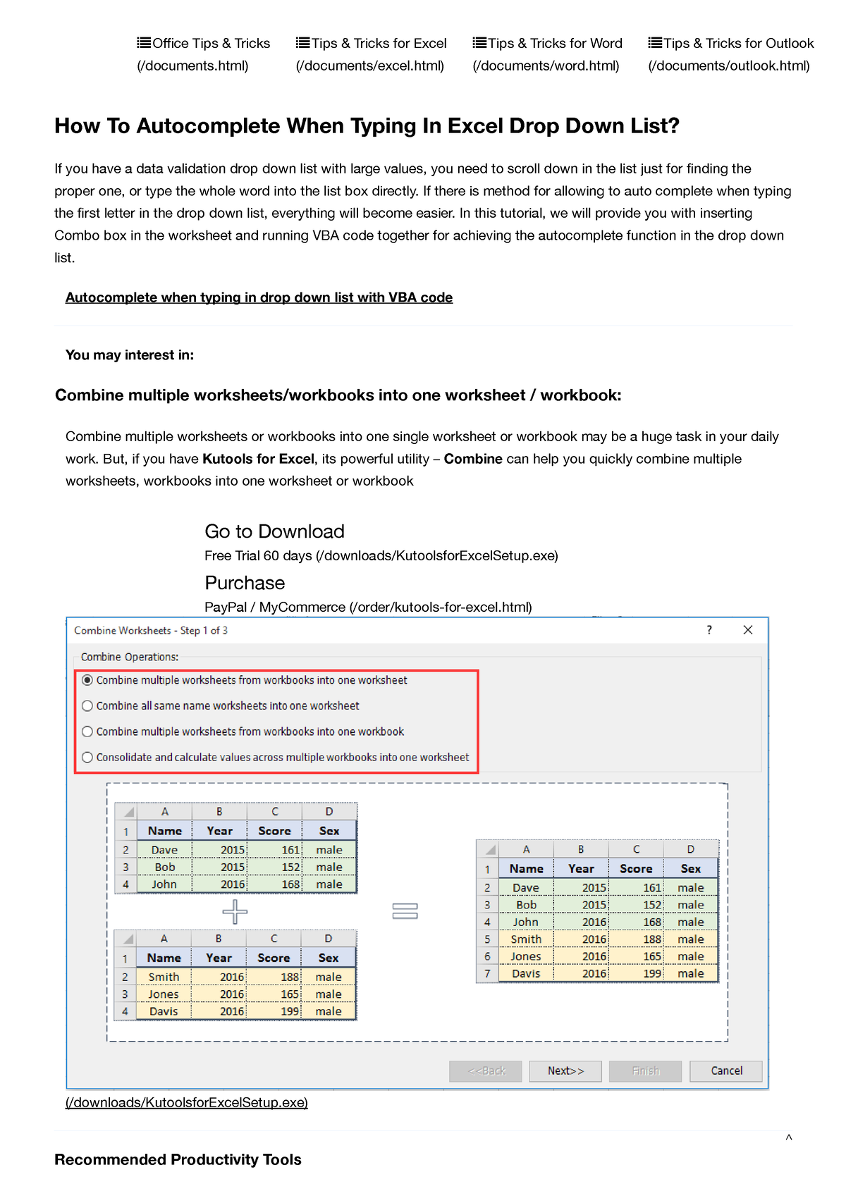 How To Autocomplete When Typing In Excel Drop Down List Without Vba