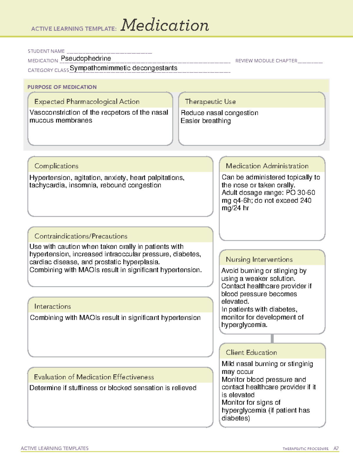 active-learning-template-medication-pseudophredrine-active-learning