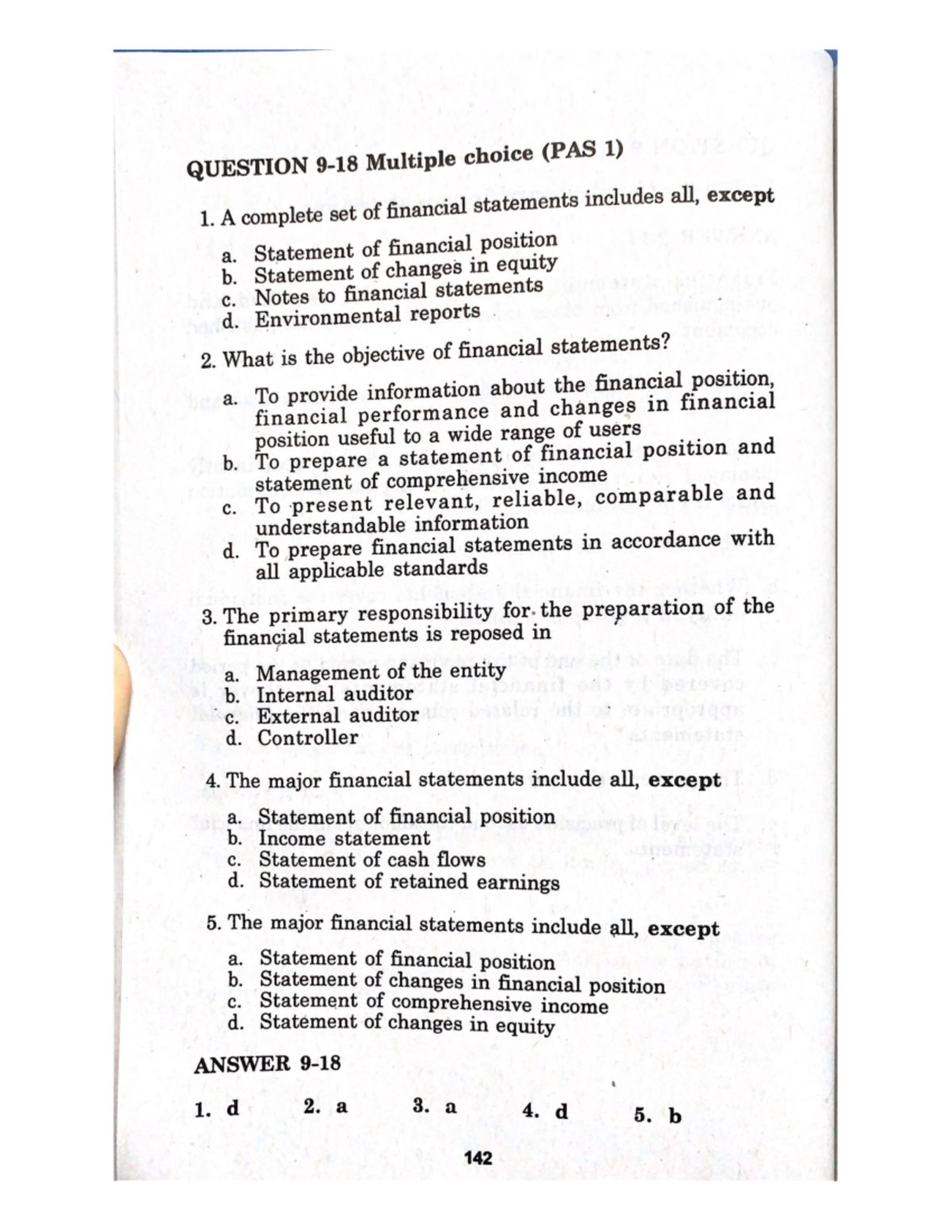 Financial statements - REVIEW MATERIALS - Financial Accounting and ...