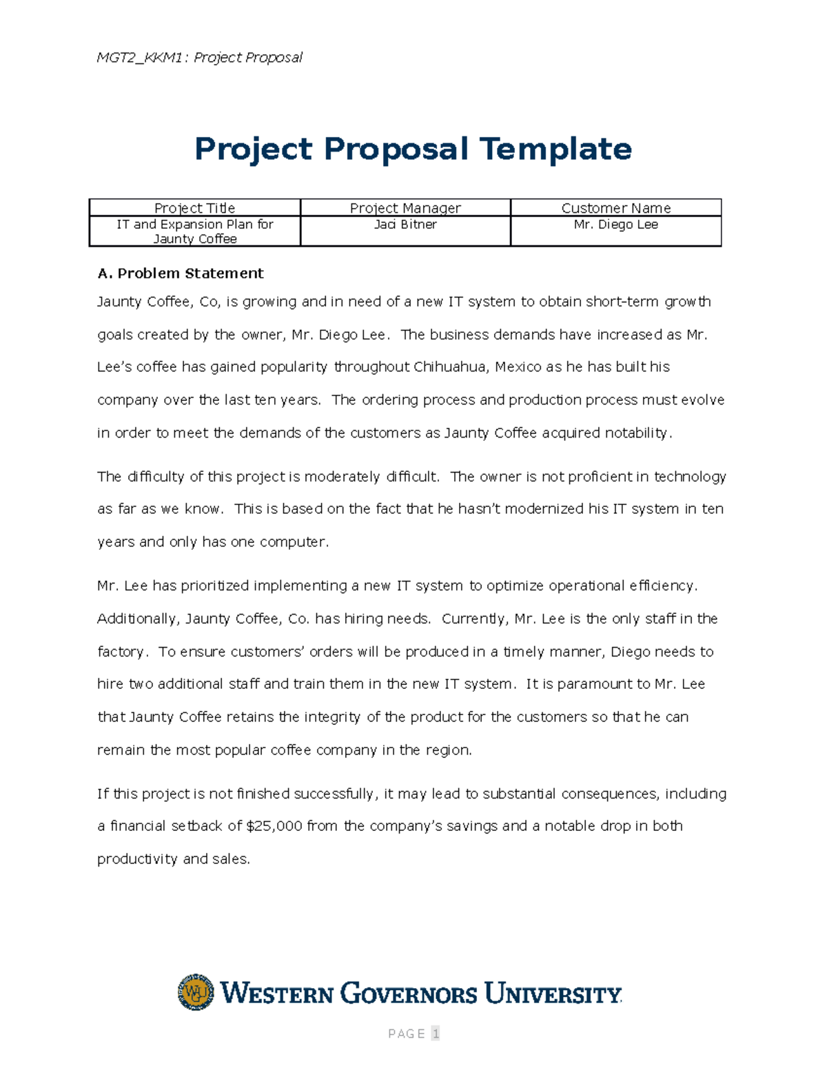 Jaci Bitner KKM1 Task 1 - Project Proposal - MGT2_KKM1: Project ...