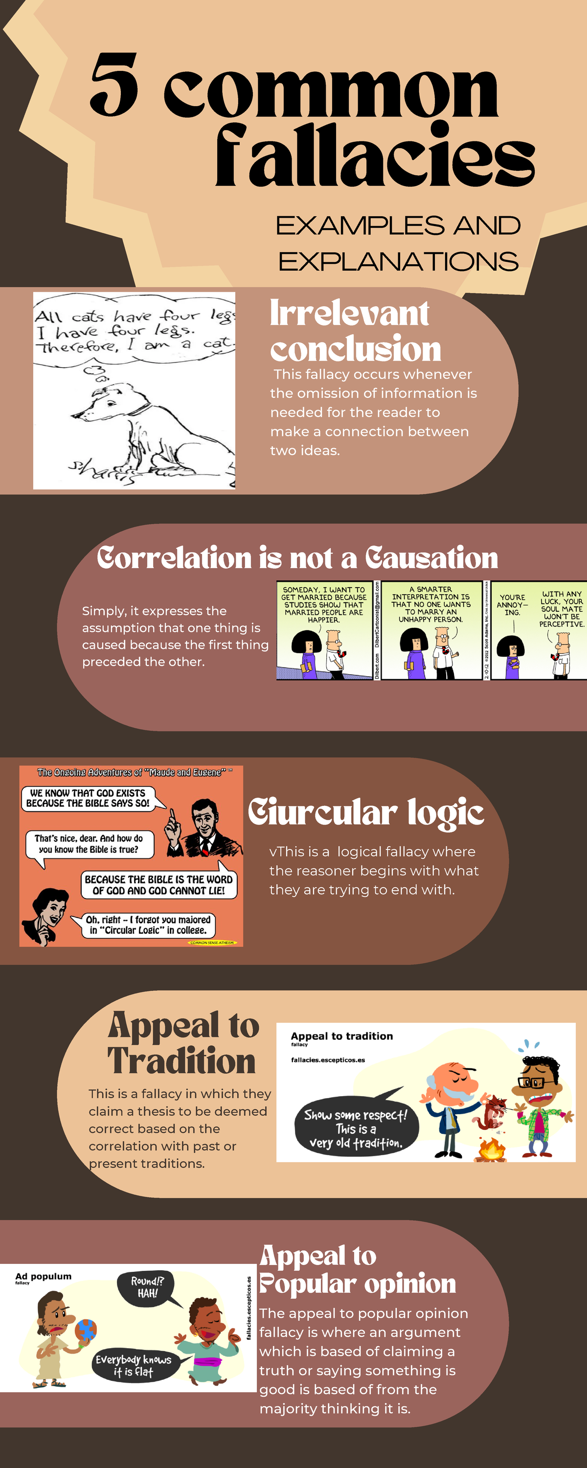 5 Common Fallacies - 5 Common Fallacies EXAMPLES AND EXPLANATIONS ...