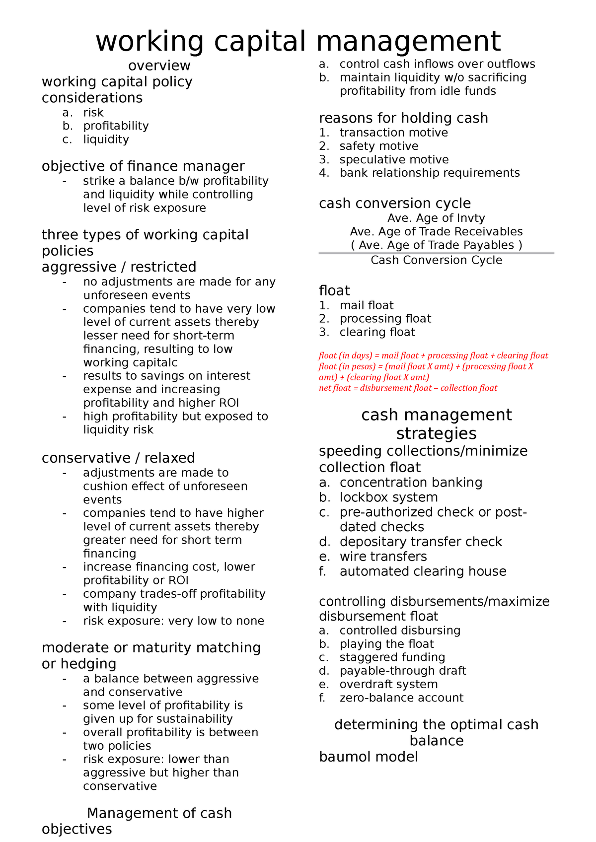 working-capital-management-working-capital-management-overview