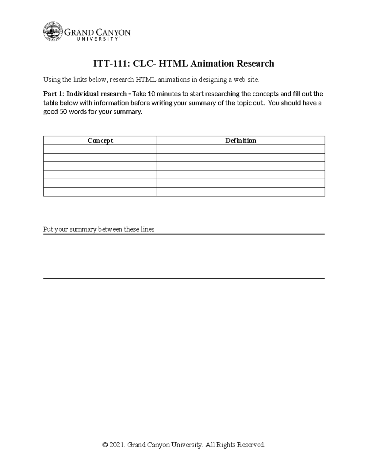 CST-120-T3-CLC-Animations Research - ITT-111: CLC- HTML Animation ...