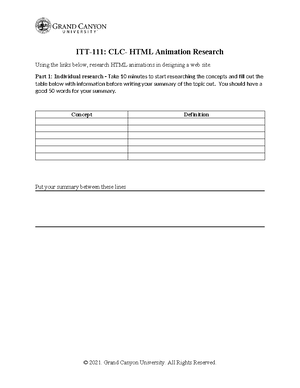 CST-120-T2-CLC-Table Research - ITT-111: CLC- HTML Table Research Using ...