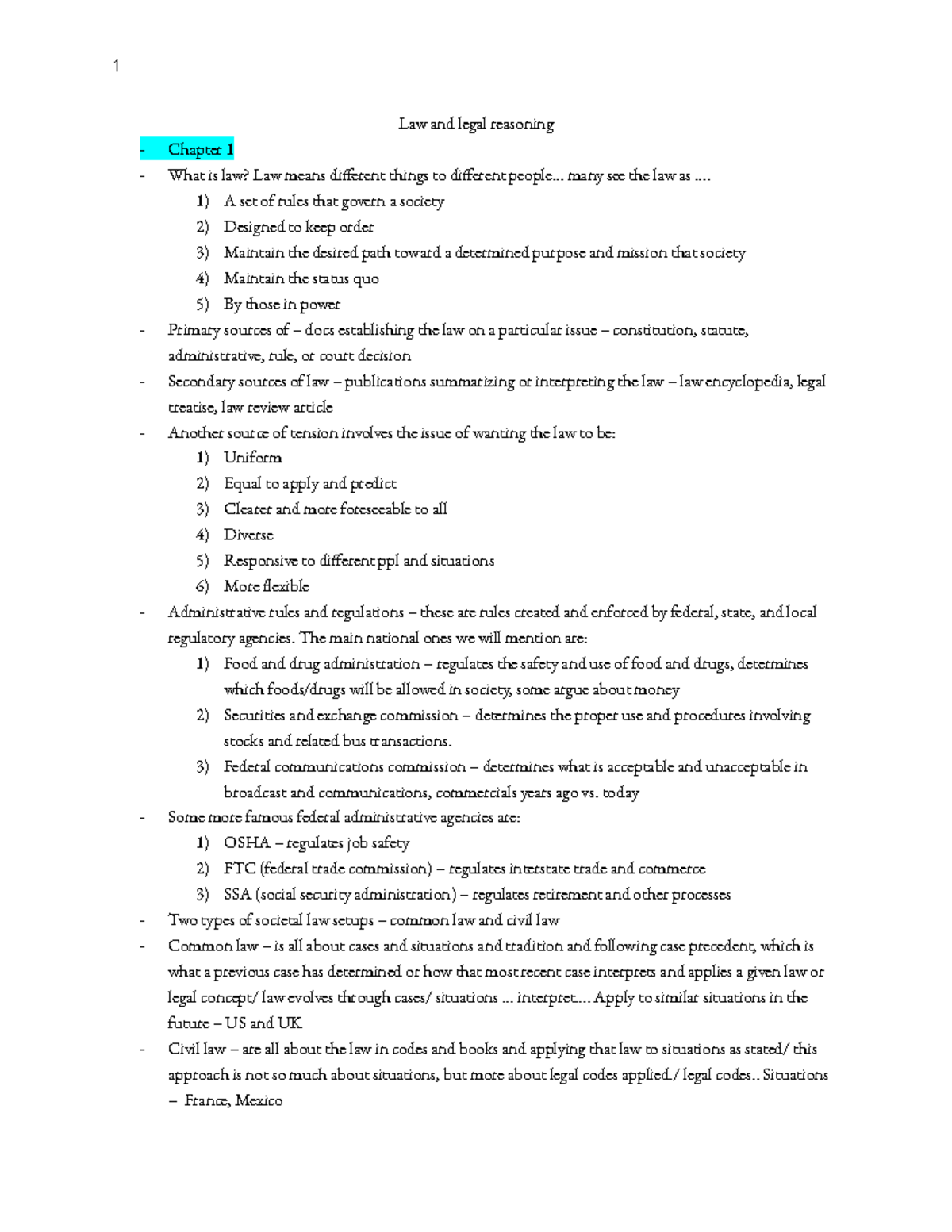 law-no-no-no-law-and-legal-reasoning-chapter-1-what-is-law-law