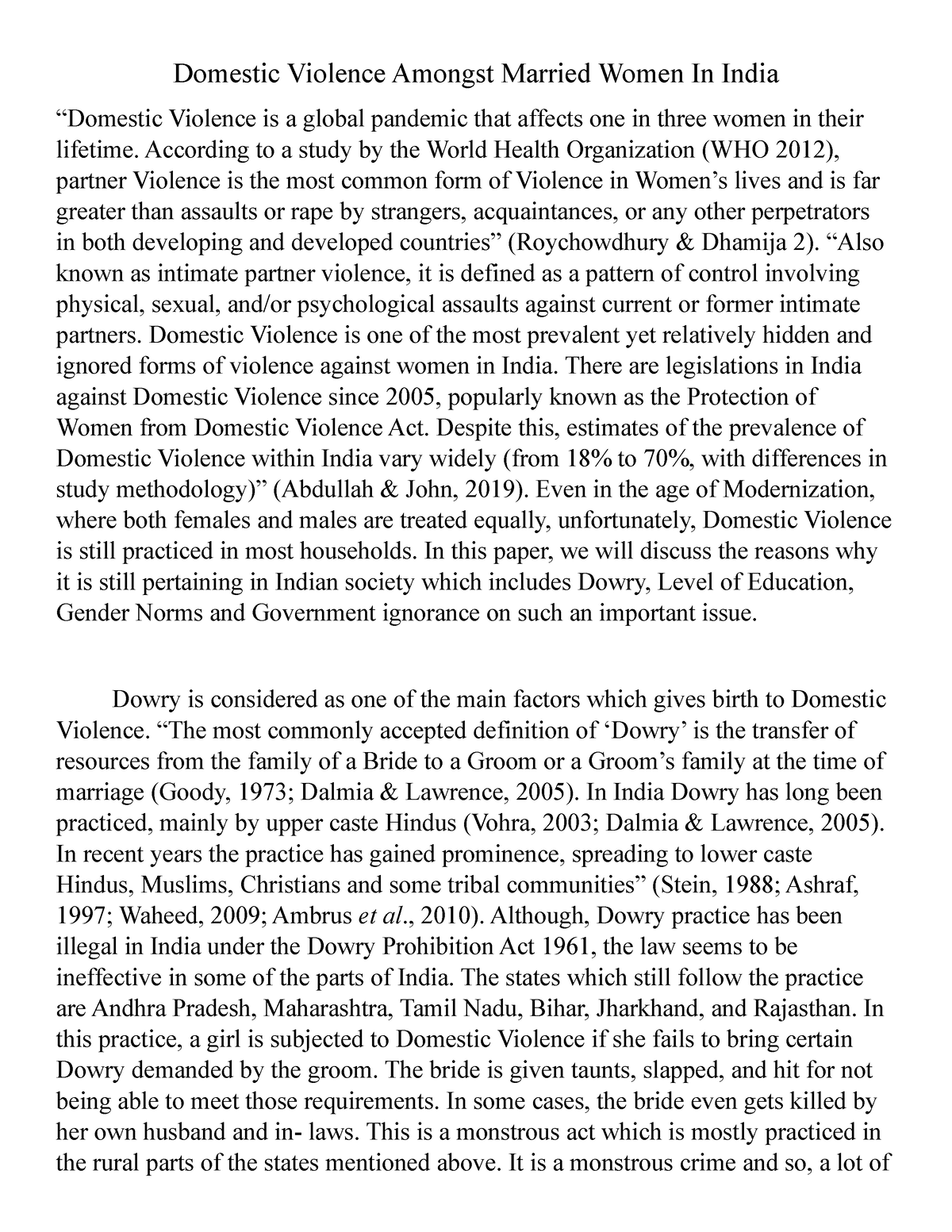custodial violence in india research paper