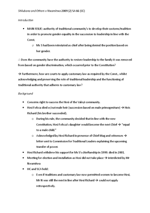 Topic 3 - Lecture notes Lecture 3 - Law of Contract: Protection of ...