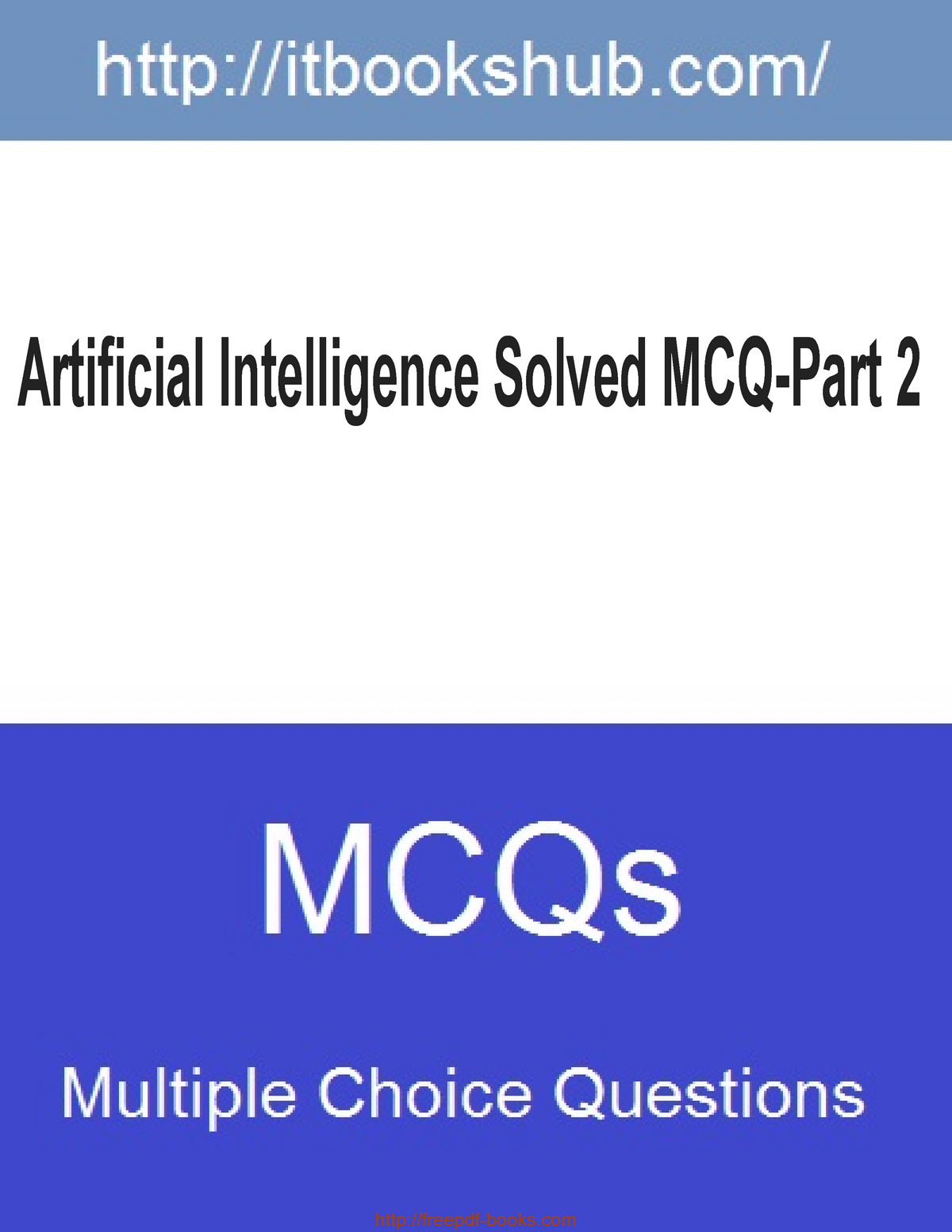 Artificial Intelligence Solved Mcq Part 2 - Artificial Intelligence ...