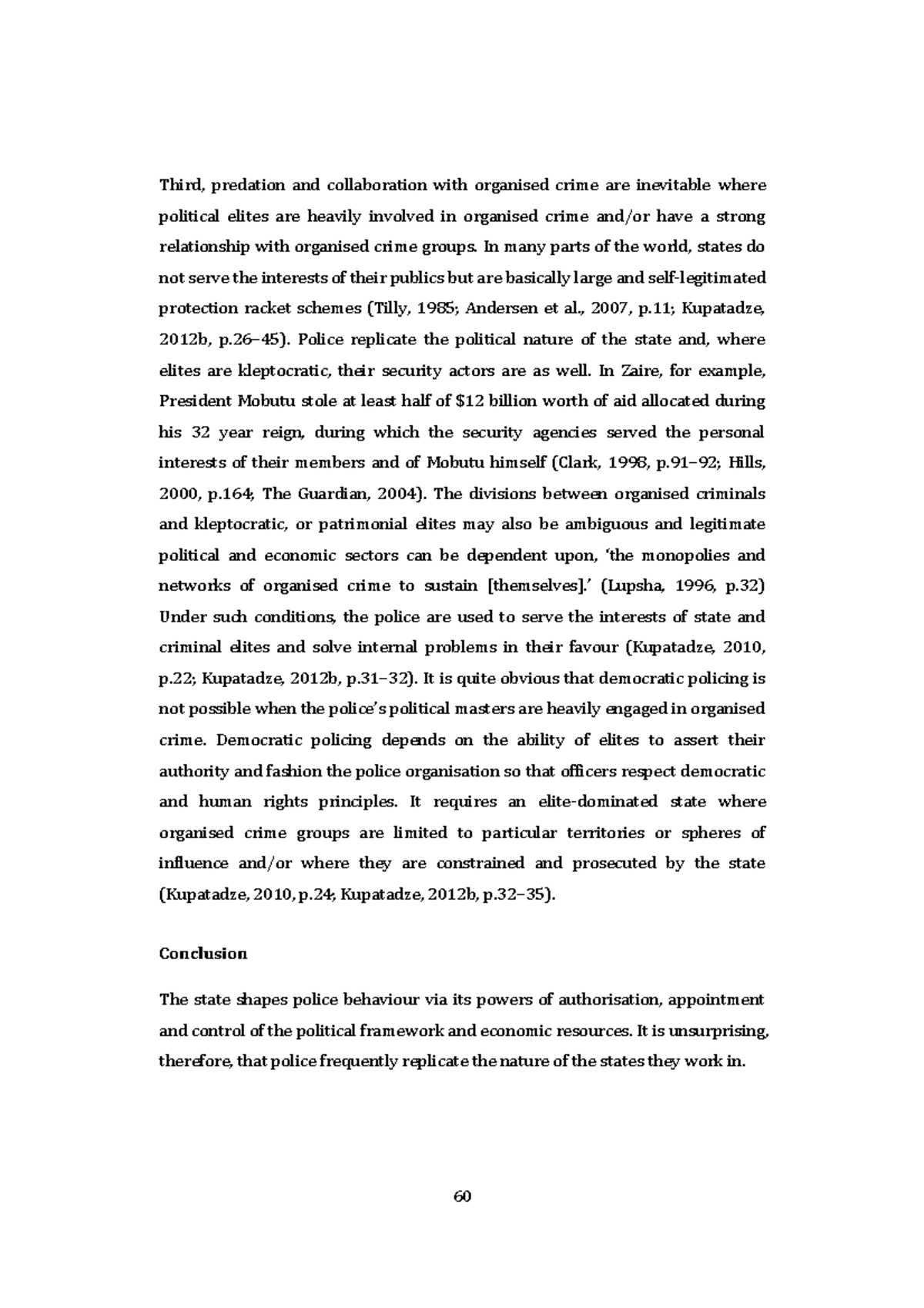 Police Reform AND State- Building IN Georgia, 16 - Third, predation and ...