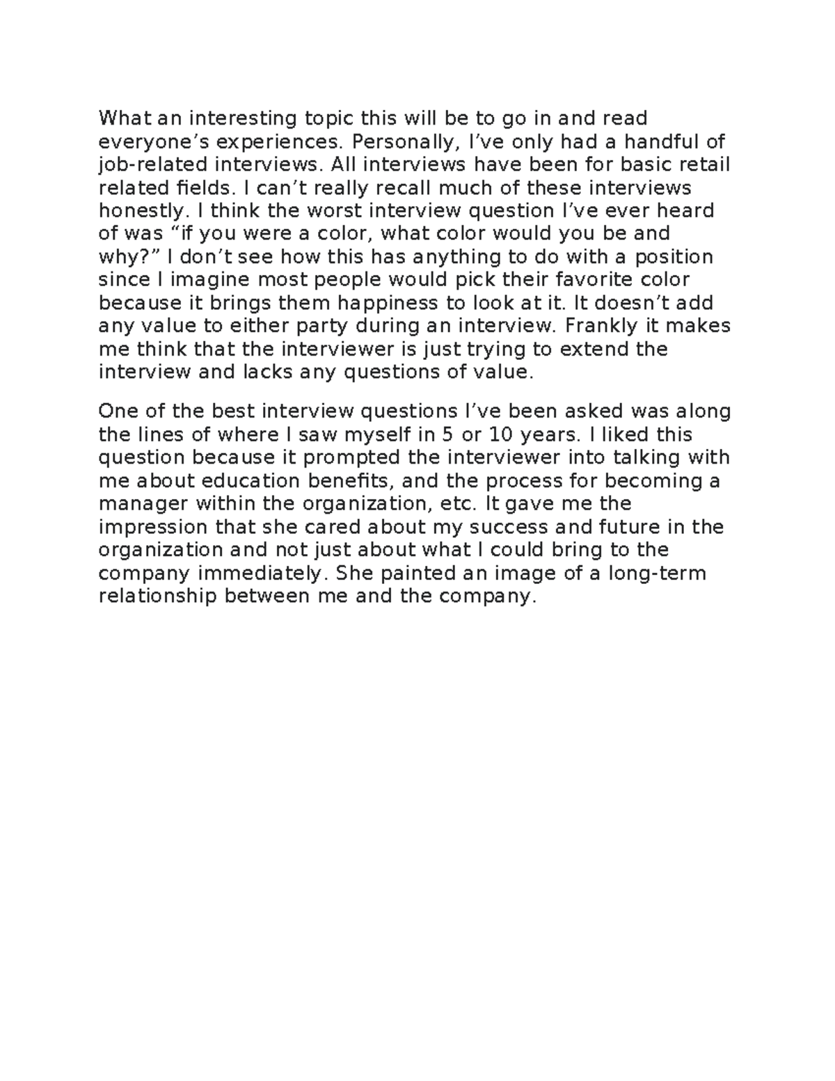 Module Four Discussion Drafts - What an interesting topic this will be ...