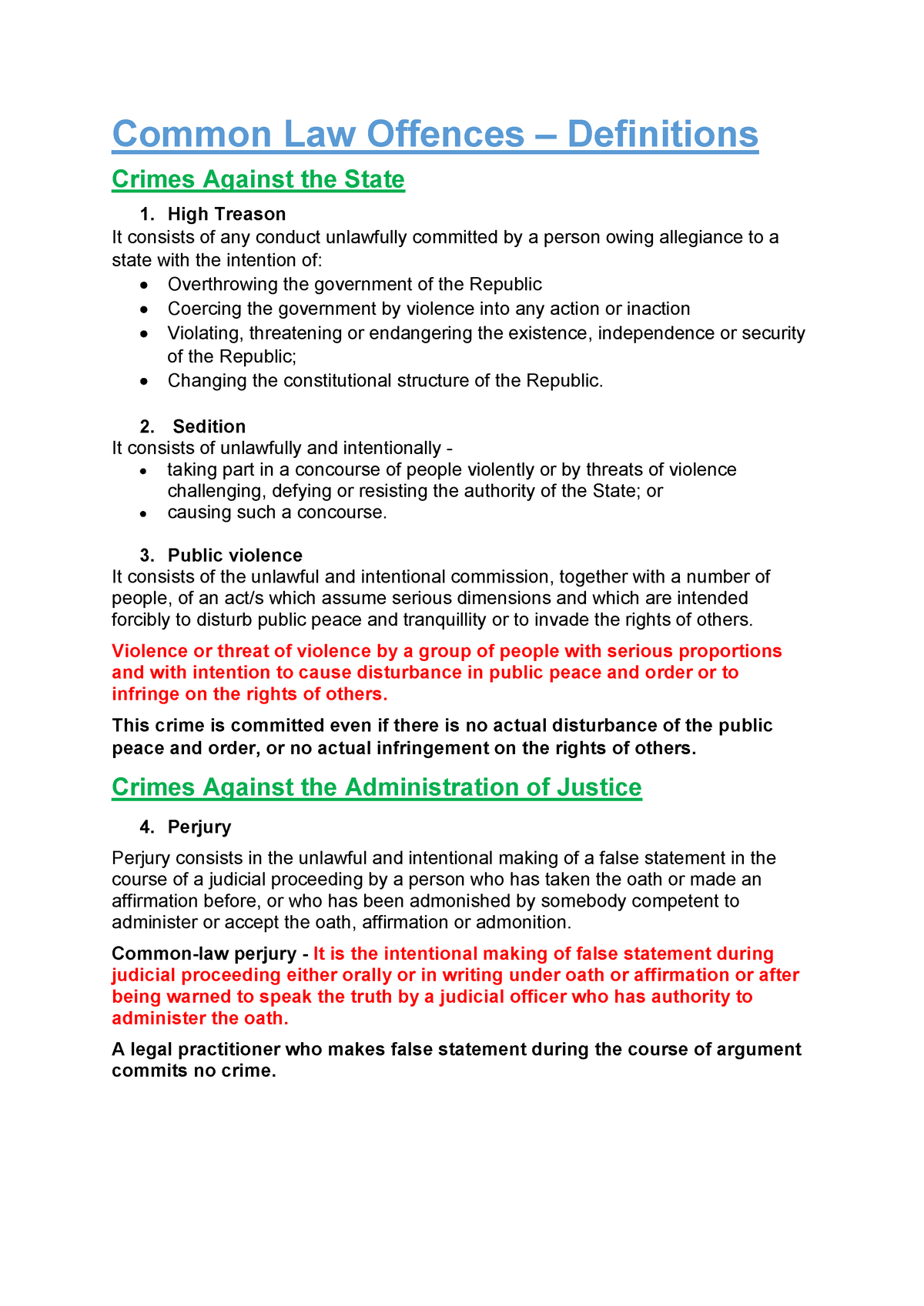 crw2602-definitions-of-offences-common-law-offences-definitions-crimes-against-the-state