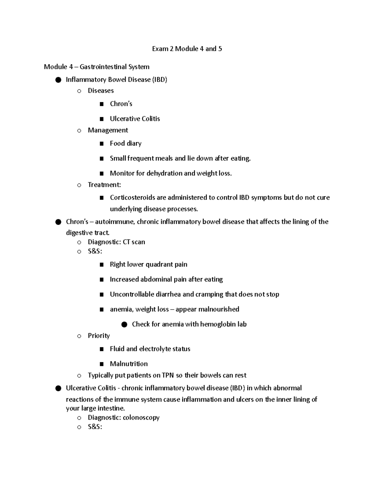 Exam 2 Study Guide - NA 221 - Studocu