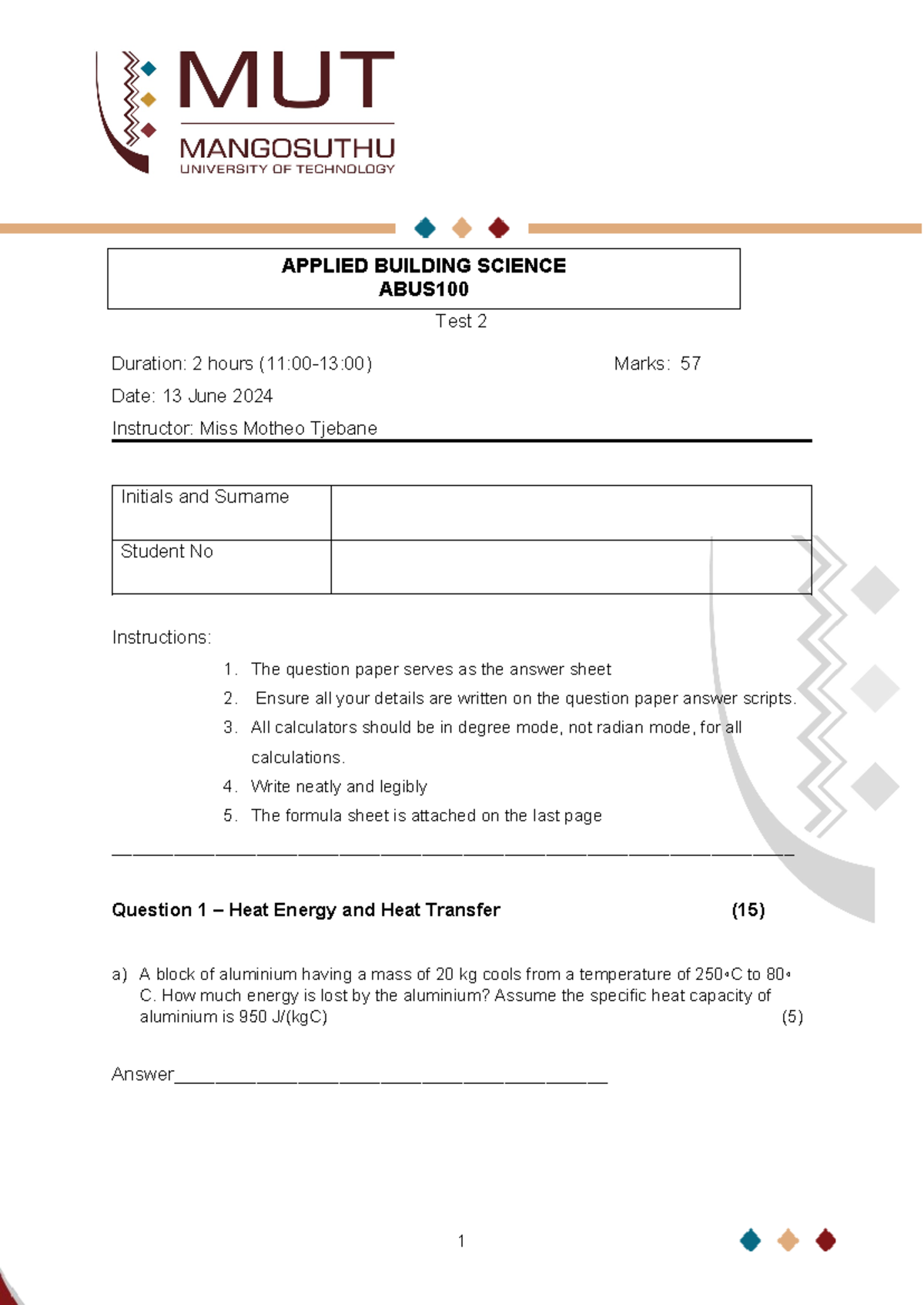 Ecpii ABUS100 Test 2 i want to study Test 2 Duration 2 hours (11