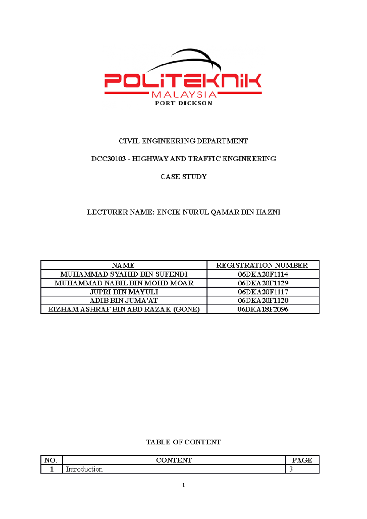 case study in civil engineering pdf