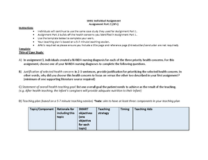 knowledge activity case study review (baccalaureate)