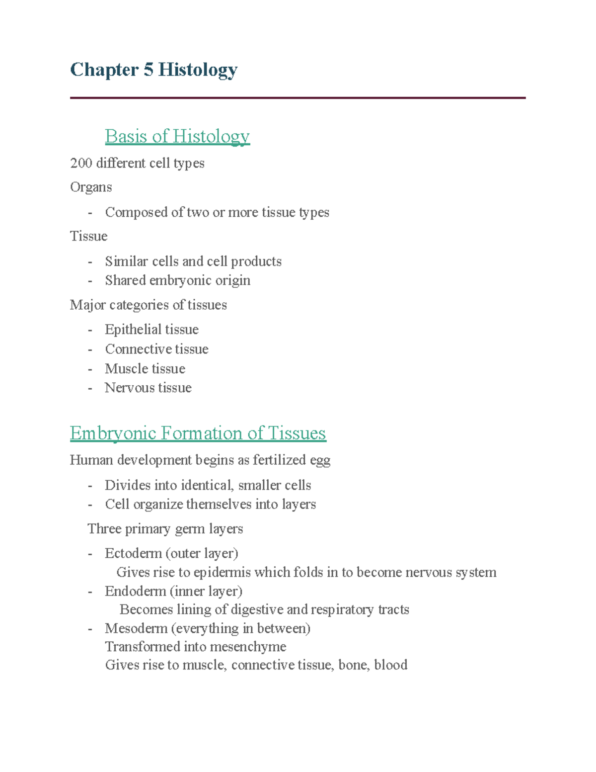 chapter-5-histology-lecture-notes-5-chapter-5-histology-basis-of