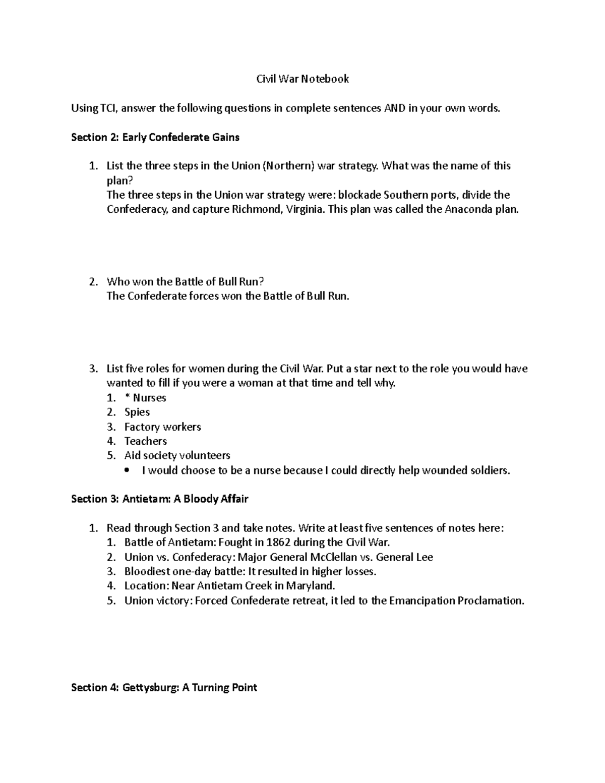 Civil War Notebook Weathering Gizmo Civil War Notebook Using TCI