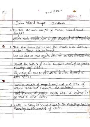 Comparative Politics - SOL Notes - B. (Hons.) CORE COURSE Paper-V ...