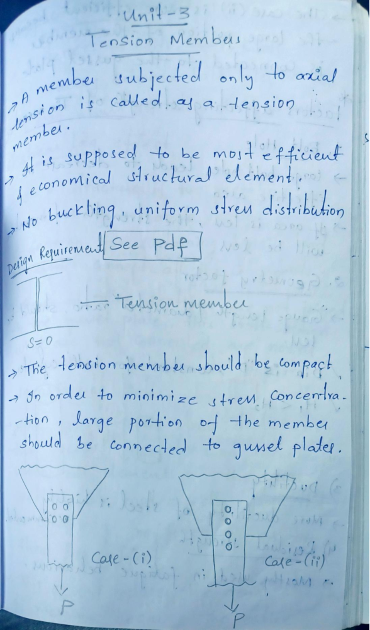 STRUCTURAL ENGINEERING UNIT-3 - Structural Engineering –II (Steel ...