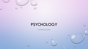 Memory and cognition lecture notes - MEMORY AND COGNITION LECTURE ONE ...