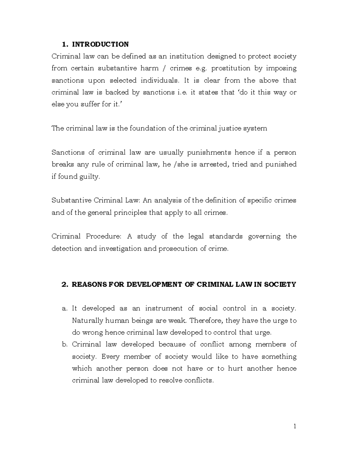 llb-fundamentals-of-criminal-law-notes-1-1-introduction-criminal