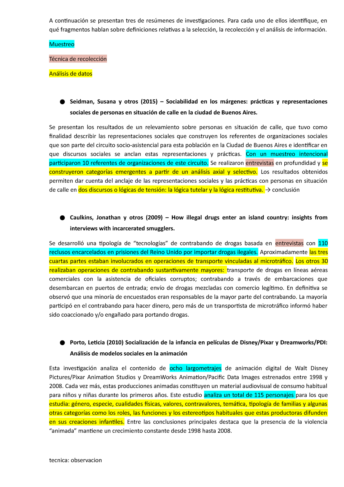 Actividad - Identificación definiciones de diseño (Abstracts) - A ...