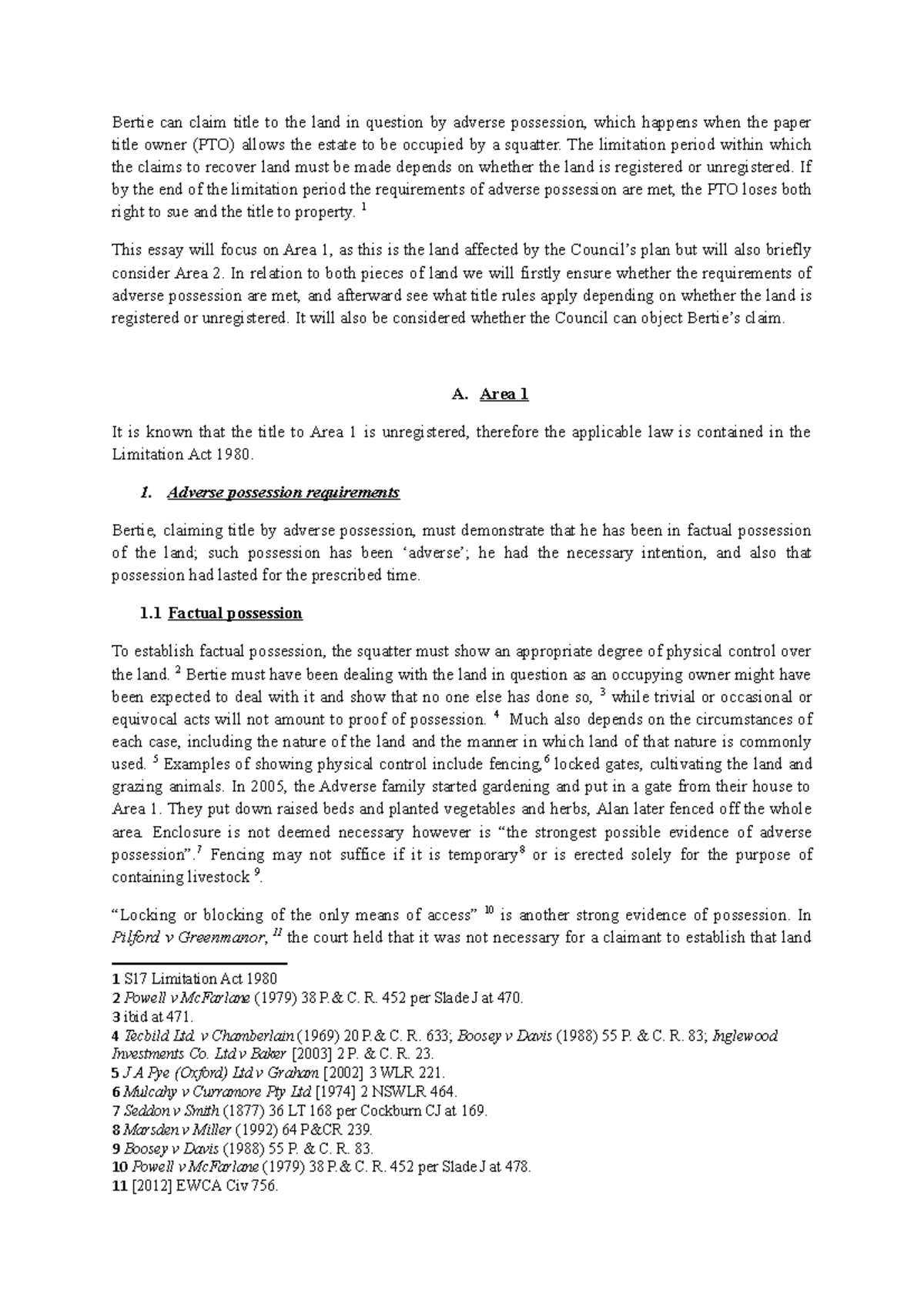 Squatter area essay image