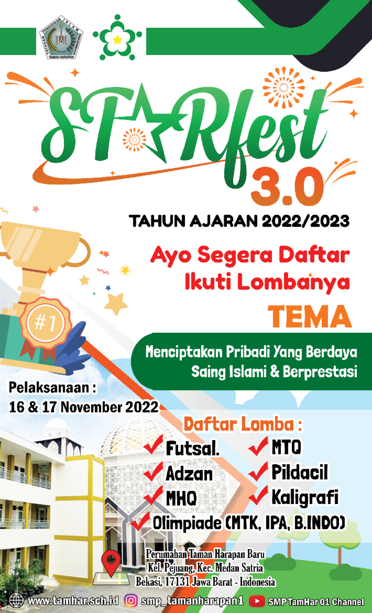 (LAMA)Proposal Starfest 2022-2023 SMP Taman Harapan 1 - Pengantar ...