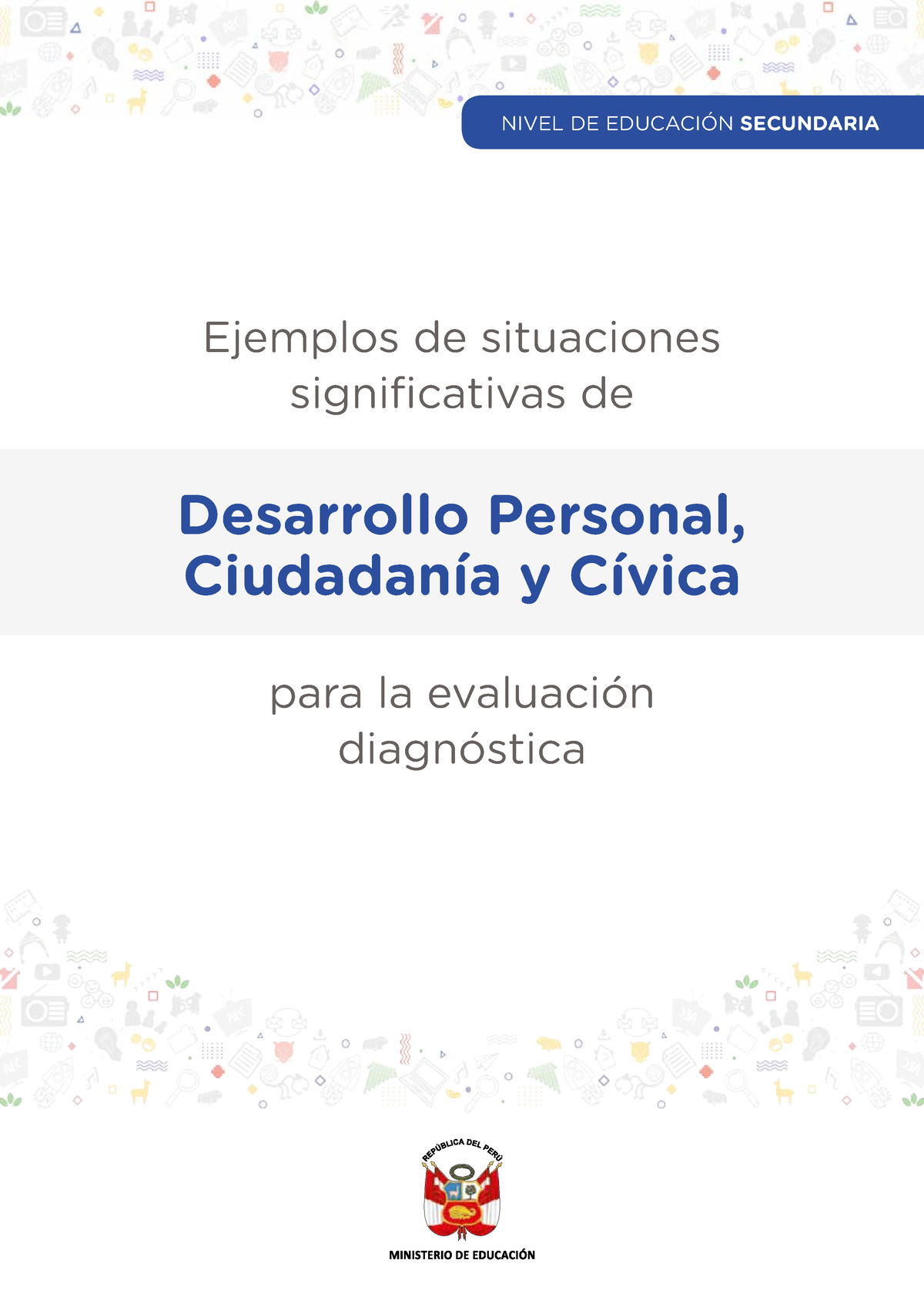 Fasciculo-DPCC - Evaluacion Diagnostica Dpcc 2 - Ejemplos De ...