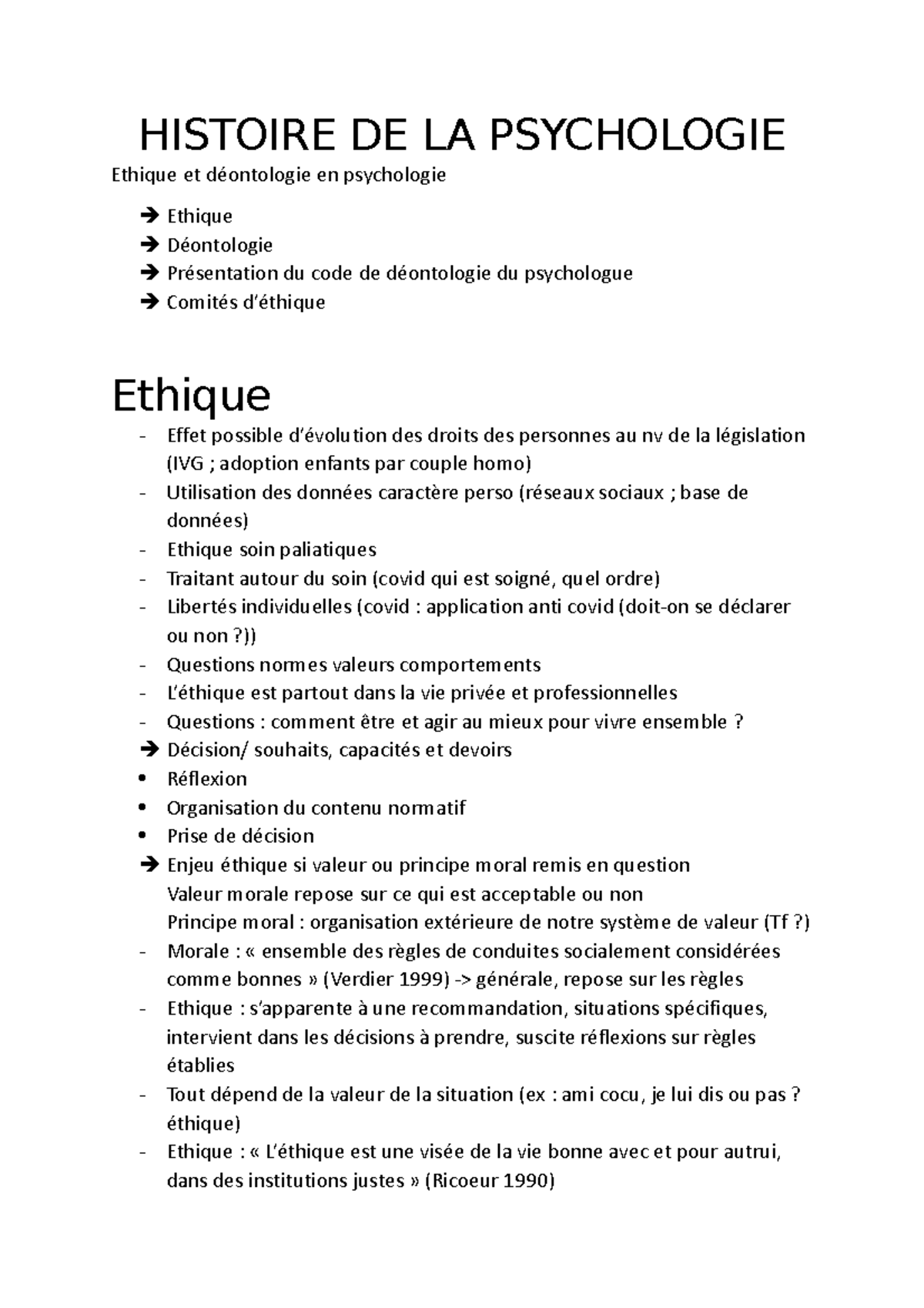 Questions éthiques en psychologie main image 1