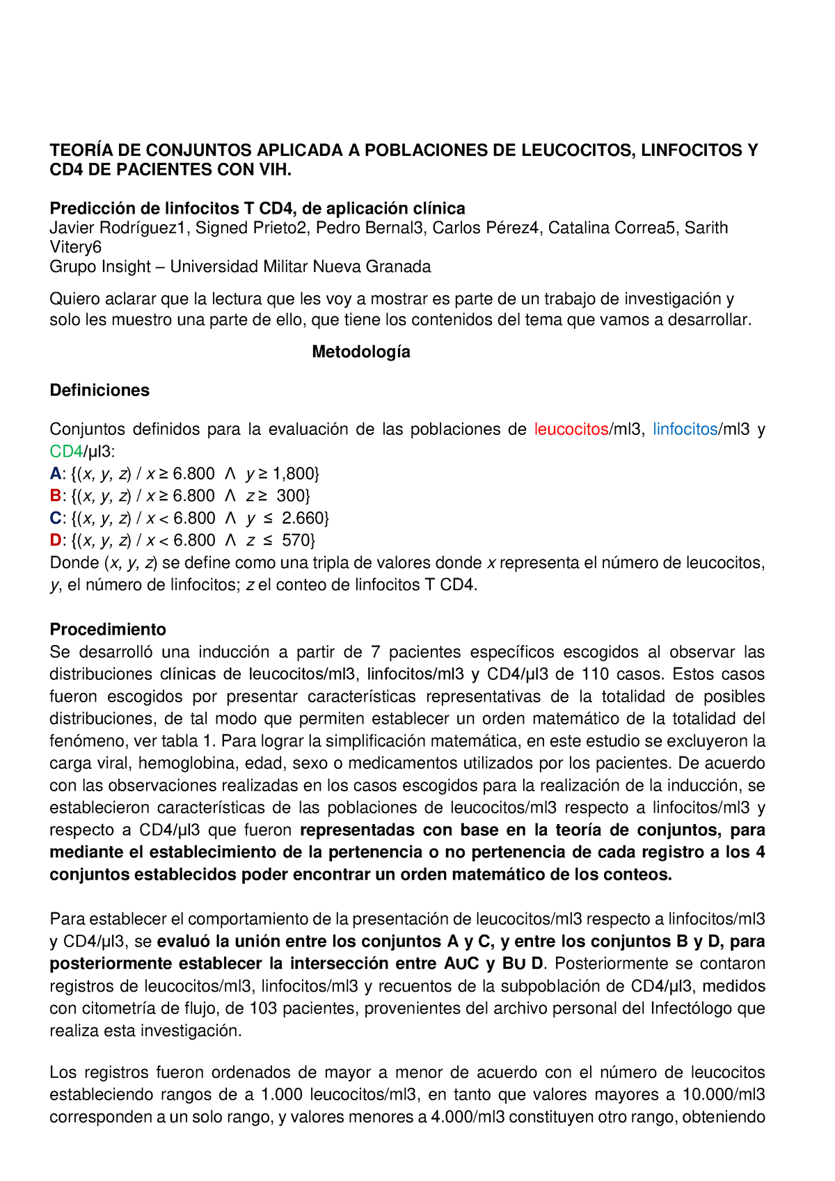 Clase 1 - Teoria De Conjuntos - Matemática Básica - UPC - Studocu