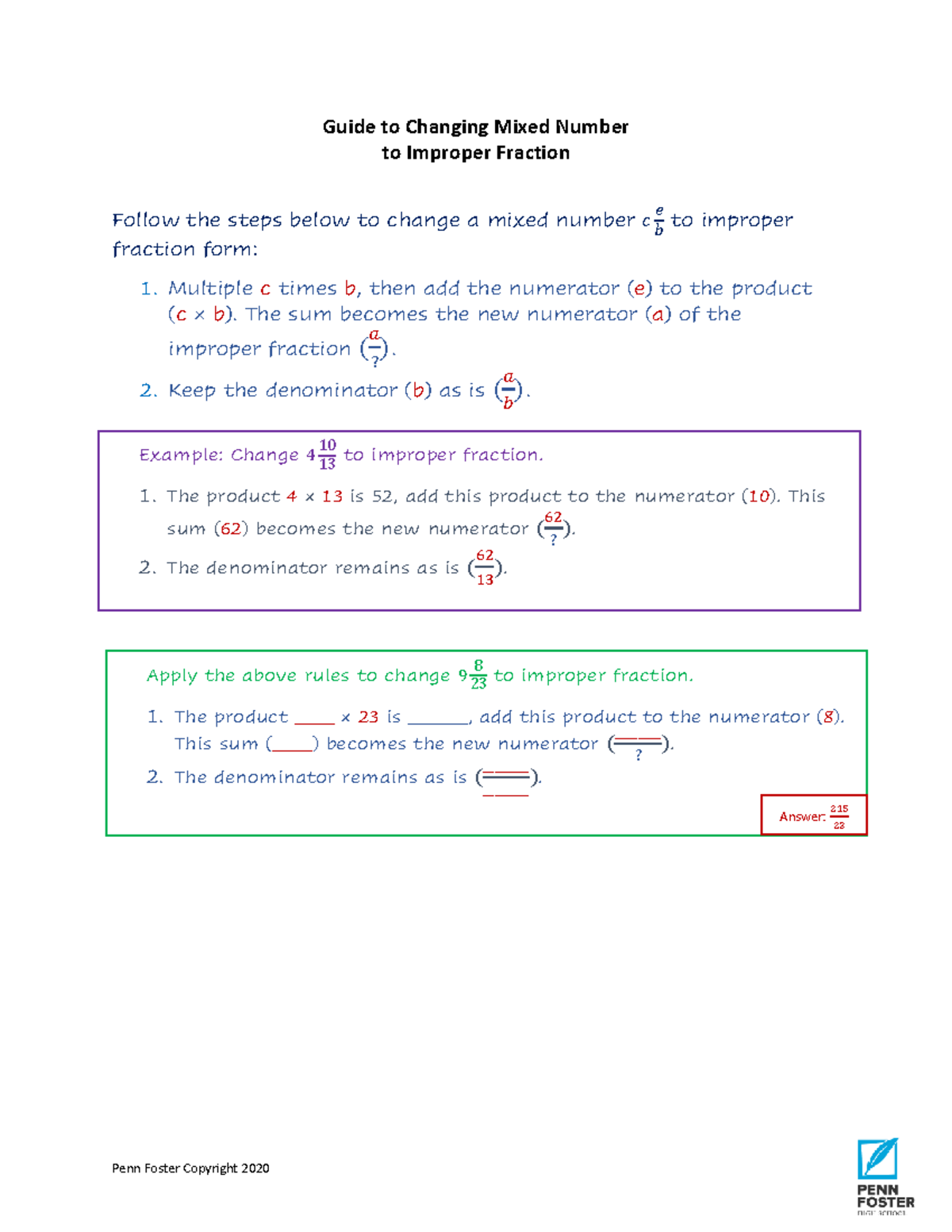 guide-to-change-mixed-number-to-improper-fraction-penn-foster