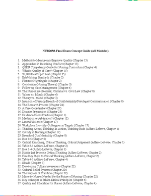 Updated Questions Final Exam Pharm - NUR2407 / NUR 2407: Pharmacology ...