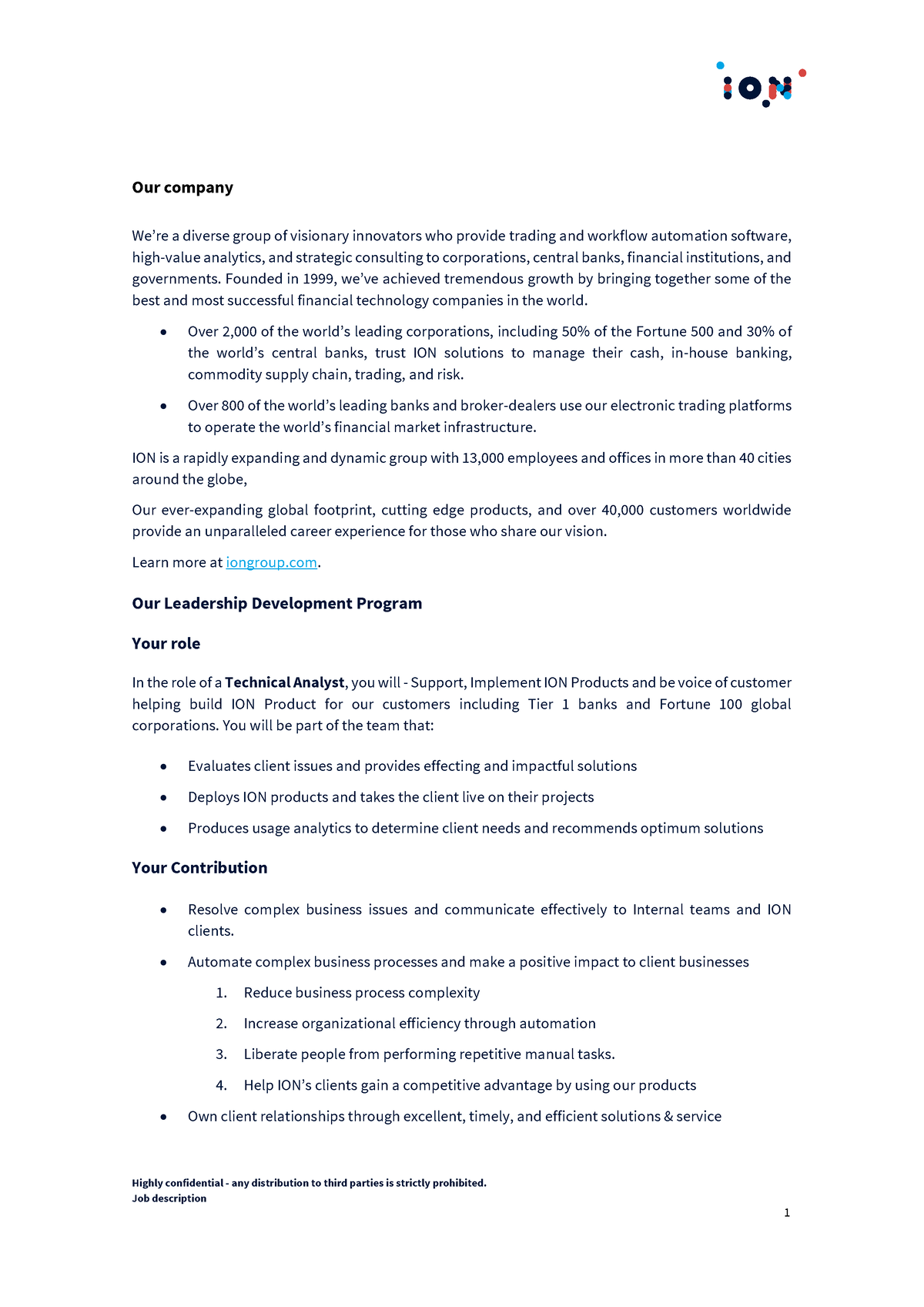 Vp Client Services Job Description